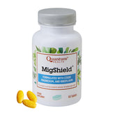 Quantum MigShield front packaging showing product benefits