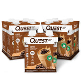 Quest Coffee bottle front view showing branding and ready-to-drink benefit