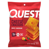 Quest front packaging showing 12-count box and nutrition highlights