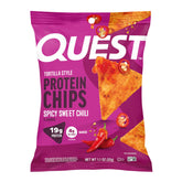 Quest front packaging showing 12-count box and flavor, highlights convenience