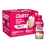 Quest front packaging showing 12-pack and benefits