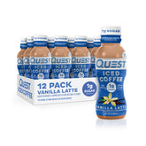 Quest front packaging showing bottle and brand, convenient grab-and-go benefit