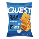 Quest front packaging showing single-serve pouch and brand benefit