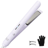 QUICO front view of flat iron showing design and ergonomic grip for easy styling