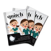 quitch front packaging shows three 27ct packs and clear benefits