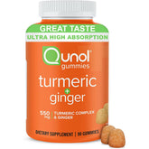 Qunol front packaging showing jar and tangerine flavor benefit