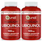 Qunol front packaging showing bottle and label benefits