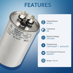 QYCKFIXR capacitor side view showing compact dimensions benefit