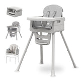 RadiAngl front view full high chair showing stable design and family convenience