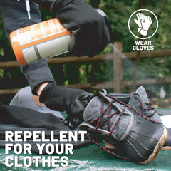 Ranger Ready applied to backpack and gear to repel insects