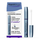 RapidBrow front packaging showing bottle and branding, clear product benefit