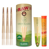 RAW front packaging showing 100-pack and benefits