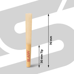 RAW stacked cones detail showing three-per-stack, organized protection