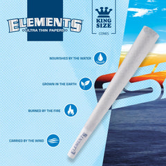 RAW Elements packing tube with cones protecting cones on the go
