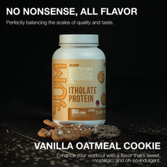 RAW mixed shake in glass showing creamy flavor and quick recovery