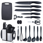 RAXCO set front packaging showing contents and modern black finish for easy shopping