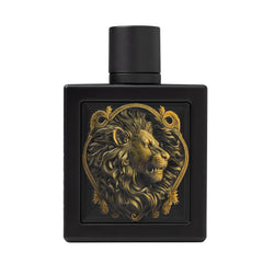 RAYHAAN front bottle view showing bold design and stylish presence