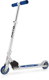Razor A Model front view showing sturdy aluminum frame and ready-to-ride portability