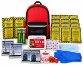 Ready America backpack front view showing compact grab-and-go design and easy carry