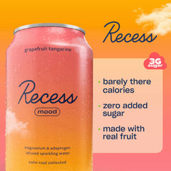 Recess Raspberry Lemon with dried raspberries visible highlighting natural flavor benefit