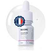 RE:CIPE front view of ampoule bottle showing clean design and portability