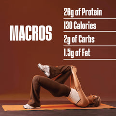 REDCON1 MRE LITE label closeup displaying nutrition facts and lactose-free claim