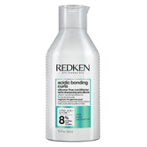 Redken front packaging showing conditioner bottle and branding benefits