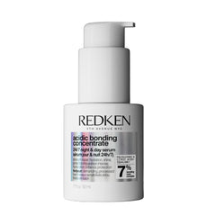 Redken mini front packaging showing compact repair serum — convenient travel size