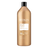 Redken All Soft front bottle showing packaging and benefit of hydration