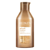 Redken All Soft front packaging showing bottle and label for easy identification