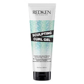 Redken Sculpting Curl Gel front bottle shows packaging and strong hold benefit