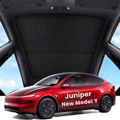 REEVAA front view sunshade installed showing clean OEM look and heat protection