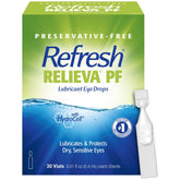 Refresh RELIEVA PF front packaging showing product and benefits