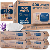 REFRESHIFY front packaging showing 400 count and lavender scent benefit