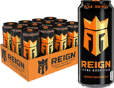 Reign Orange Dreamsicle front packaging showing vibrant orange-vanilla flavor and benefits