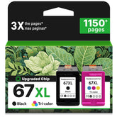 Relcolor 67XL front packaging showing two cartridges and benefits