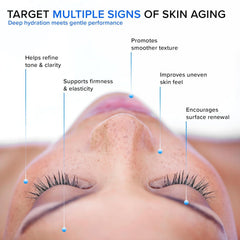 REMEDIAL PURITY cream texture swatch illustrating lightweight feel and quick absorption benefit