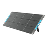 Renogy 200W front view showing panel face and branding for efficient charging