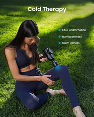 RENPHO Active Thermacool 2 heat attachment detail highlighting warm therapy for muscle preparation