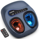 RENPHO front view showing overall massager design and user-friendly benefits