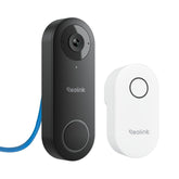 REOLINK front view of doorbell camera showing compact design and clear identification benefit