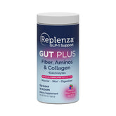 Replenza front packaging showing mixed berry tub and benefits