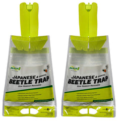 RESCUE! front view of two traps showing packaging and quick setup benefit