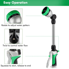 Restmo ergonomic TPU grip and lockable trigger for comfortable continuous use