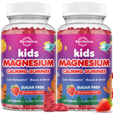ReviNutra front packaging showing strawberry magnesium gummies and clear dosage
