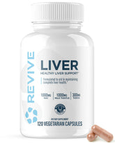 Revive bottle front view showing clean label and supplement benefits