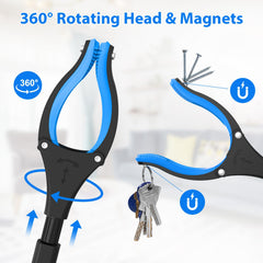 rewkcy rotating jaw detail enables multi-angle retrievals