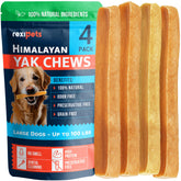 REXIPETS front packaging showing natural yak chews and benefits
