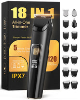 RICAF front view packaging showing full grooming kit and accessories benefit convenience