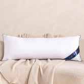 Richtry front view of white 14x36 lumbar pillow insert showing clean silhouette and comfort